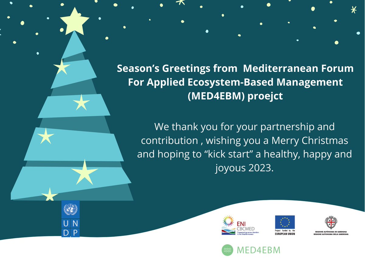 med4ebm's tweet image. #MerryChristmas2022 &amp;amp; #HappNewYear from 
@med4ebm Project! 

@ENICBCMed
@theJREDS
@ProgesCons
@amicidellaterra
@TCNR1998 
@INSTM_TN