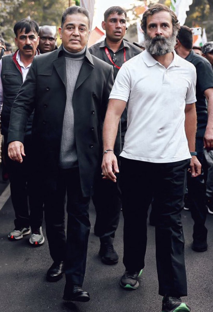 rupamurthy1's tweet photo. A known Hindu hater walks with a known confused Koul-Brahmin-Christian-Lingayat-Pandit https://t.co/xE05a5uhug