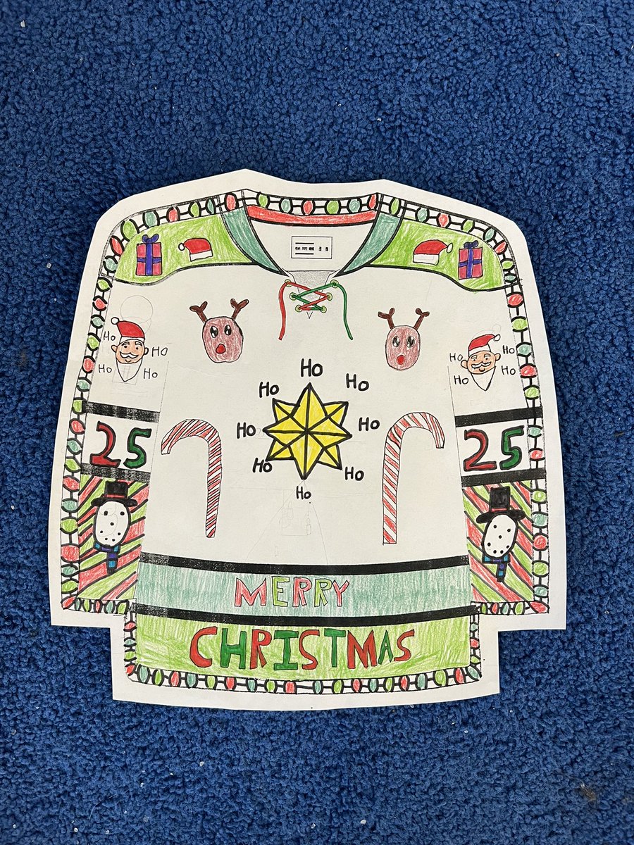 Beautiful Christmas art created by my Grade 3 class.  Love it!