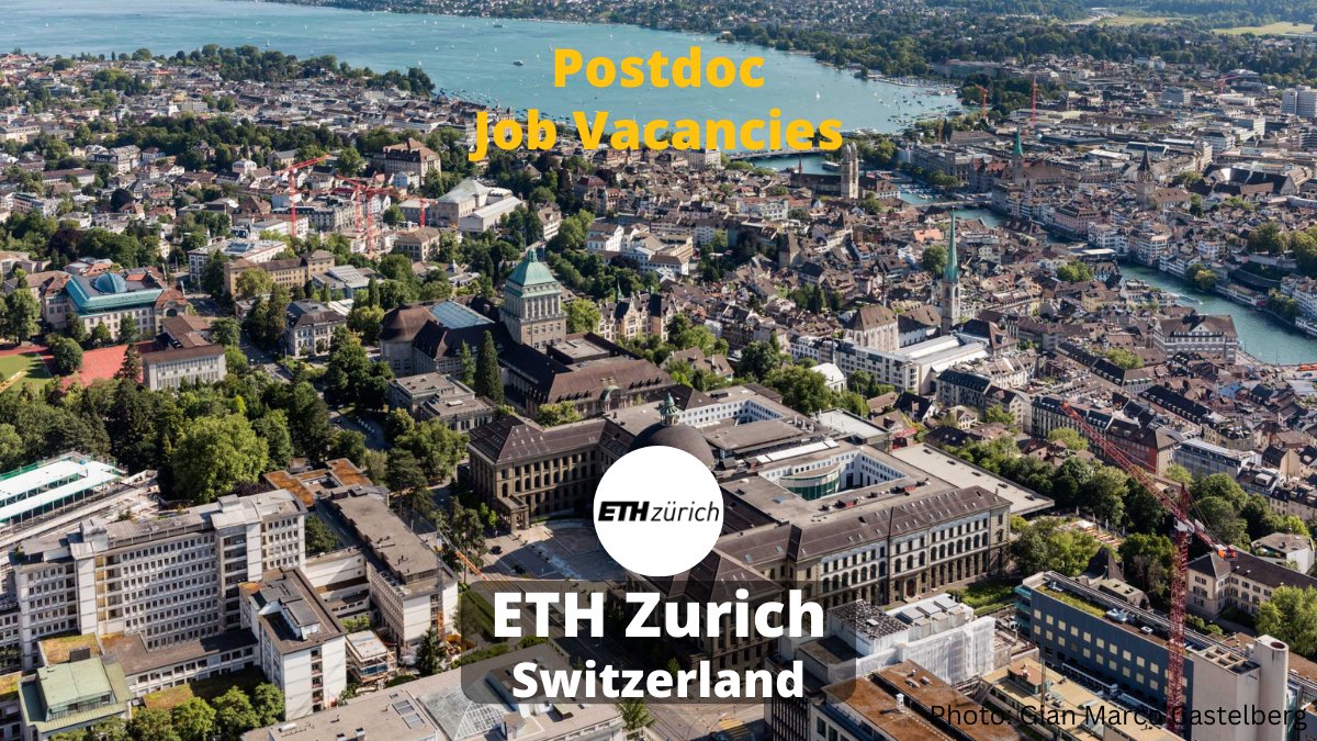 nviewscareer's tweet photo. https://t.co/3P1eTuBPIa
Find all the ETH Zurich ( @eth_en )Postdoc jobs (English) in 1 page
#nviewscareer #ETHZurich #ETHZurichPostdoc #swissPostdoc #Postdoc #PostdocPositions #Postdocvacancies #PostdocOpportunities #SwitzerlandPostdoc #postdocjobs #postdocjob https://t.co/7yV7u6C5HZ