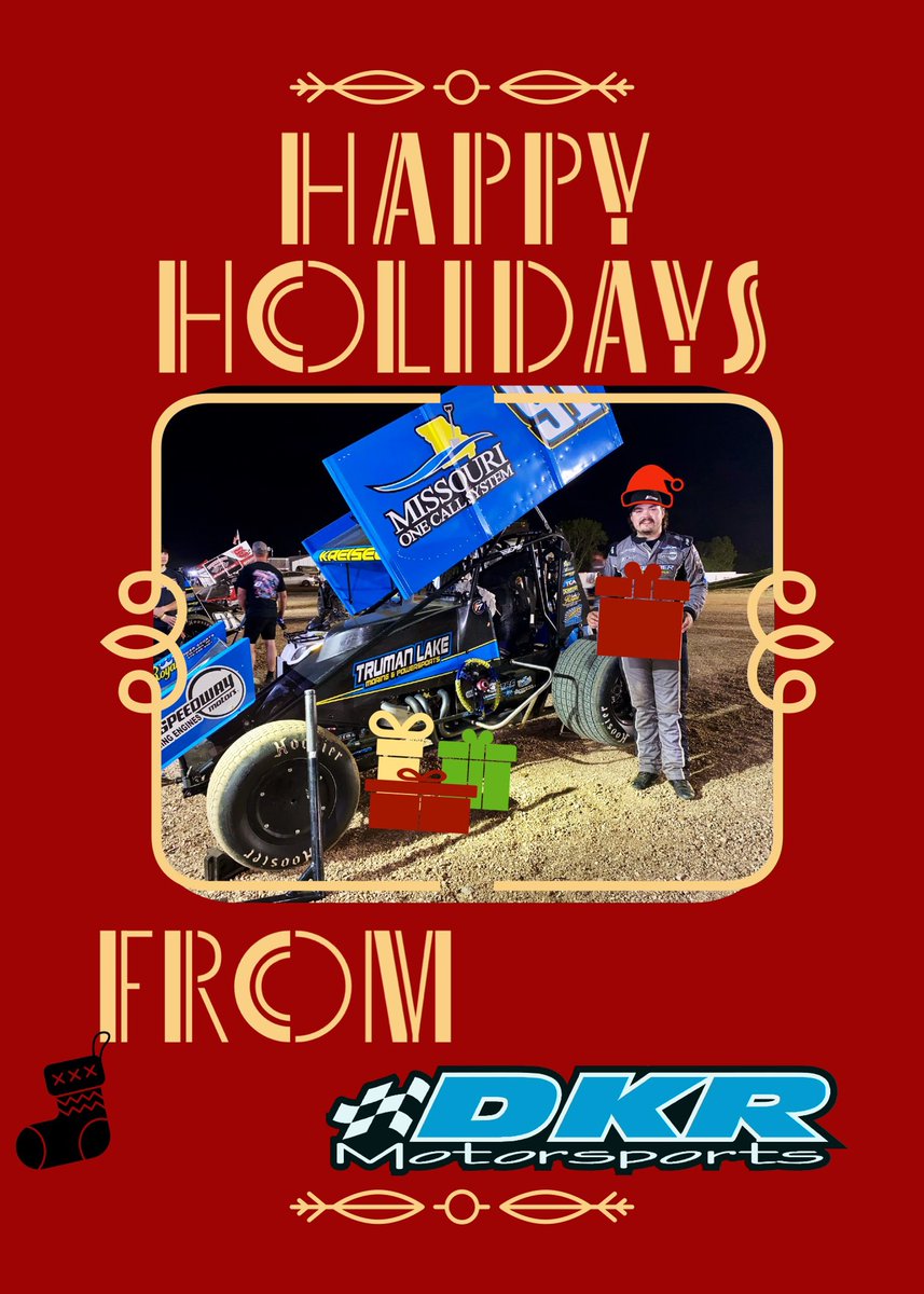 DKR_Motorsports's tweet photo. Merry Christmas &amp; Happy Holidays from DKR!🎄 https://t.co/Tv1Xe5SkHj