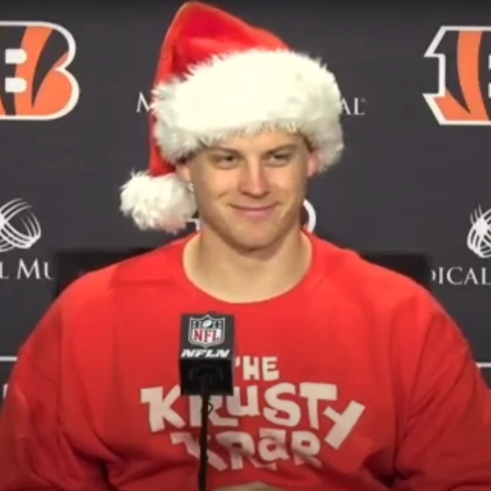 Barstool Sports on Twitter "Christmas Eve Joe Burrow. Special Player
