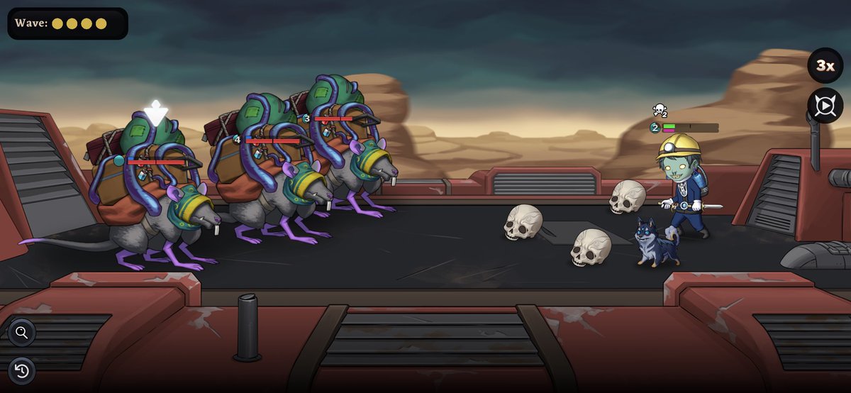 xoxoValidated's tweet photo. Need a little more strategy to beat Train n Ground #7 but this was my first time making it past wave 2! @devikins_game I almost had it! https://t.co/D7pSKR9HUB