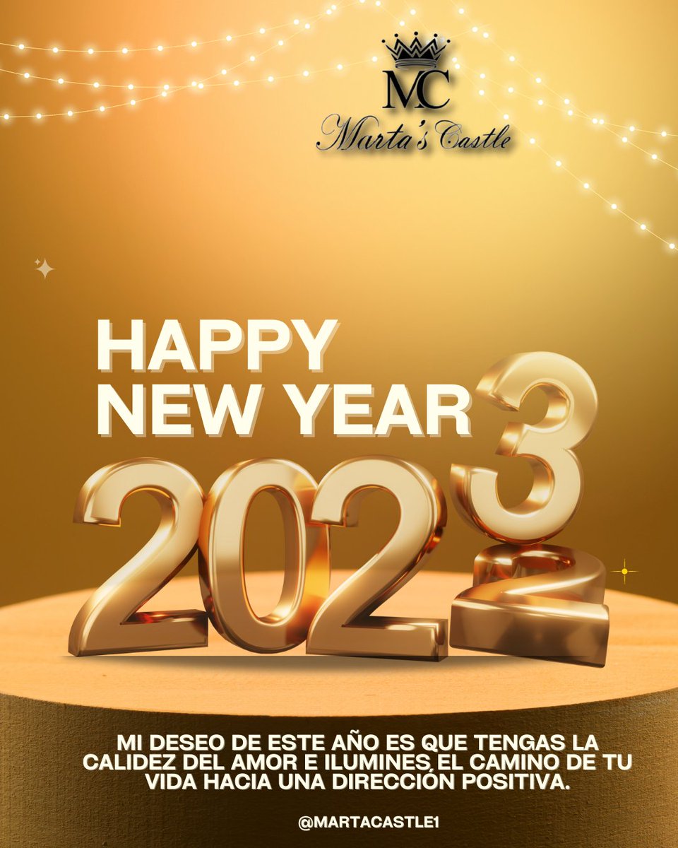 MartaCastle2's tweet photo. Mi deseo de este año es que tengas la calidez del amor e ilumines el camino de tu vida hacia una dirección positiva.

🌐https://t.co/ZUgbdens7p 

#Controlcaidadelcabello 
#Cabellofortalecido 
#fuertedesdelaraiz 
#Cabellocuidadobelleza
#lineadeproductosmartascastle 
#calvicieal https://t.co/F93N6asw89