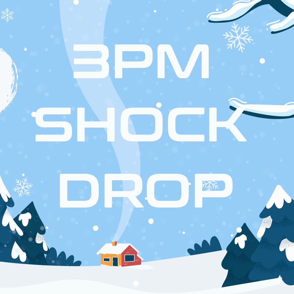 Final Round🎄 3PM EST Shock Drop of Steals and Deals on Sksupplyct.com Follow Sk Supply on IG for alerts on our Scavenger Hunt🎄