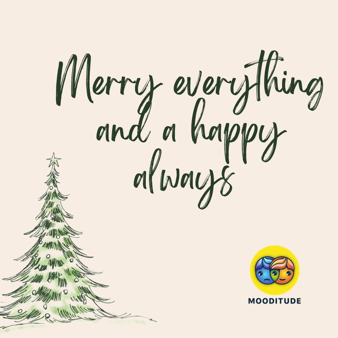 MooditudeApp's tweet photo. Wishing you all the joy, peace, and love that this time of year brings. 

Love and gratitude from all of us…

Mooditude Team ❤️ https://t.co/bVPWyzjvan