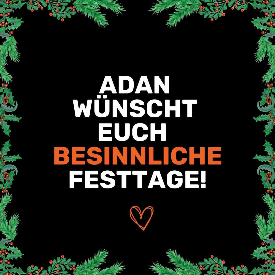 Frohe Weihnachten!🎄🧡