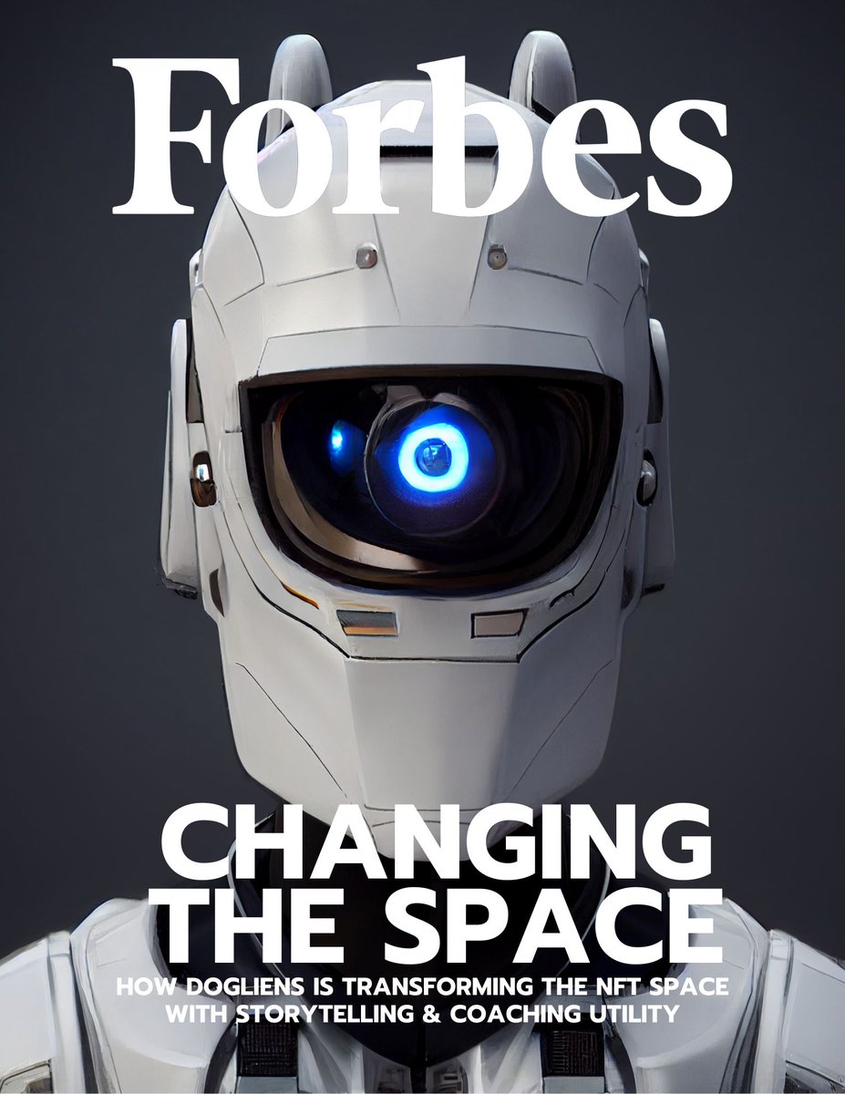 🤖 The Final 500 Dogliens Have Been Saved From Headache &amp; The Reveal Is Now Live - Share Yours Below... 

Not seen the Forbes article yet? 
forbes.com/sites/melanief…

Dogliens on Opensea
opensea.io/collection/dog…

#nfts #nftproject