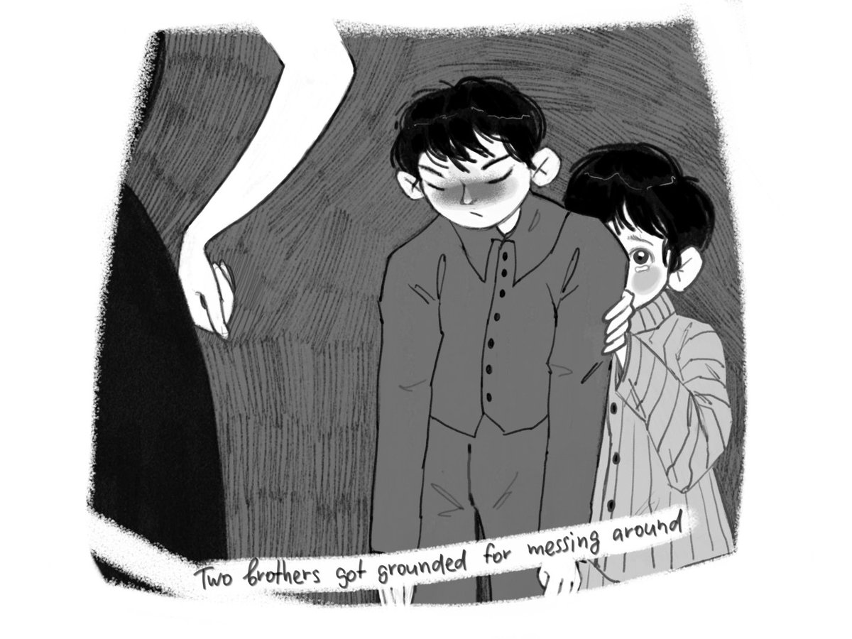 noskitravka's tweet photo. Not sure what it's called, but here you go. My very first tiny comics story
#comics #zin #horror #kinda https://t.co/keqTsGCqaa