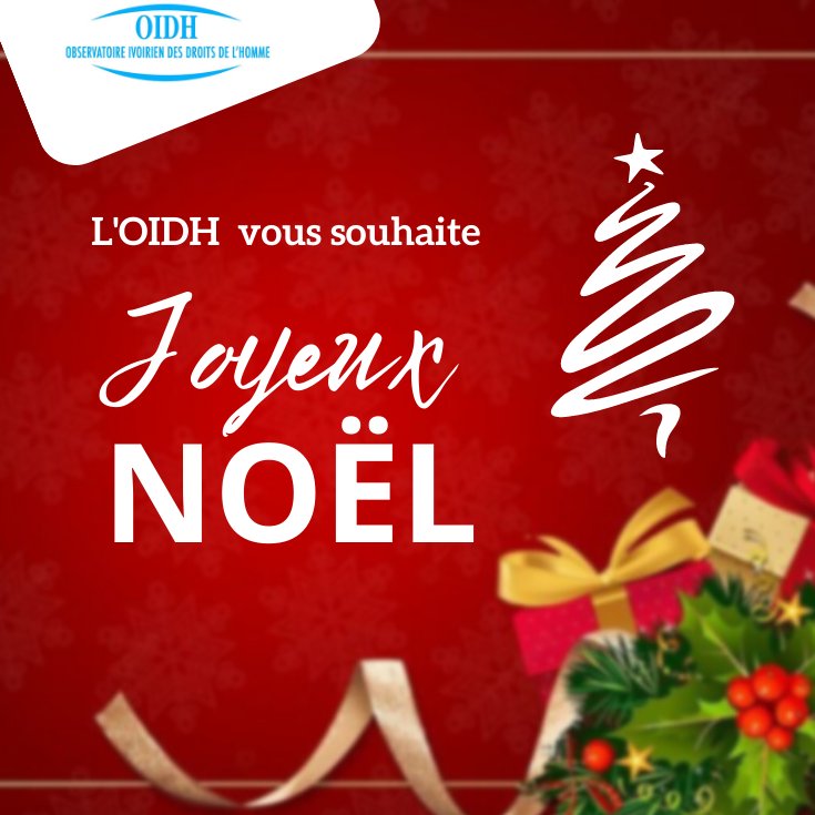 L'OIDH vous souhaite de passer un excellent réveillon. 
Un regard à l'endroit des plus démunis n'a jamais fait de mal.🦌🎊🌲🎉

#joyeuxnoel2022 #OIDHSpirit