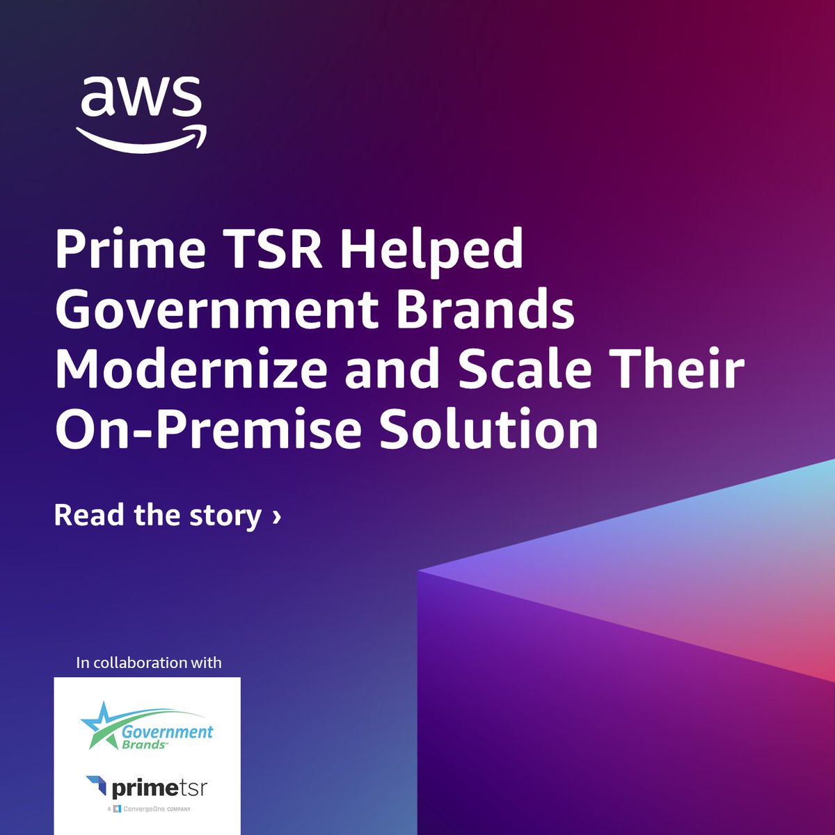 💡 <a href="/Prime_TSR/">Prime TSR</a> Helped <a href="/CatalisGov/">CATALIS</a> Modernize &amp; Scale Their On-Premise Solution: go.aws/3HUbr9d
