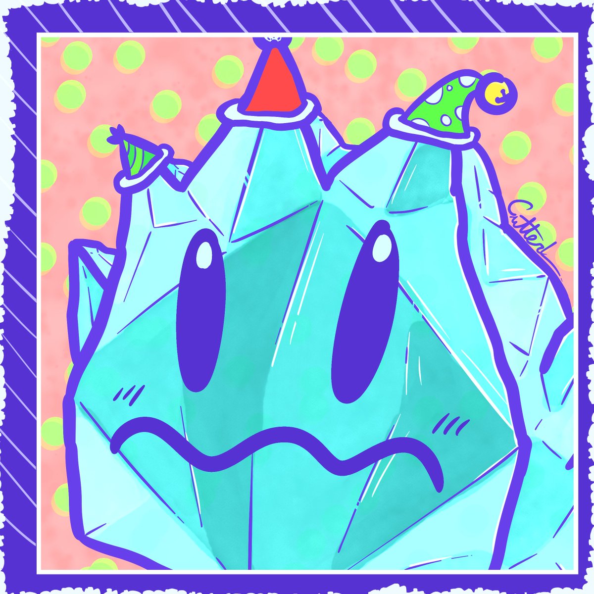 CutterL_'s tweet image. How would a Freezie wear a hat?
Have a Merry Christmas everyone!🎄🧊

#mario #christmas #holiday #nintendo #winter #freeze #digitalart #fanart #illustration #SuperMarioMovie #hats #SmashBros #ice #NintendoSwitch #videogames