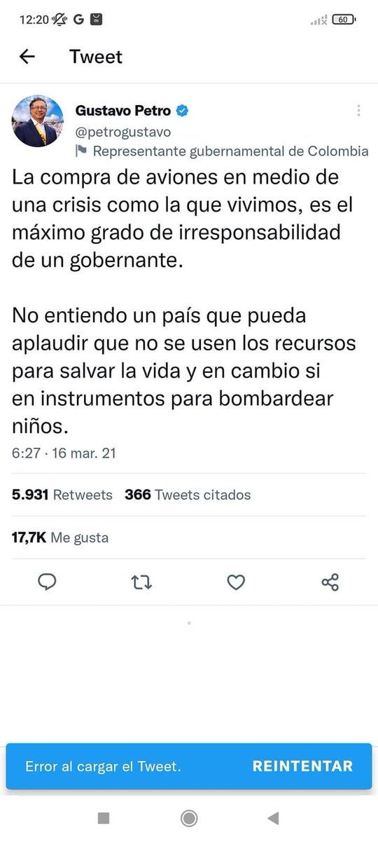 DannySamuelGom1's tweet photo. @GustavoBolivar @petrogustavo palabras sabías. https://t.co/exhFWVipVA