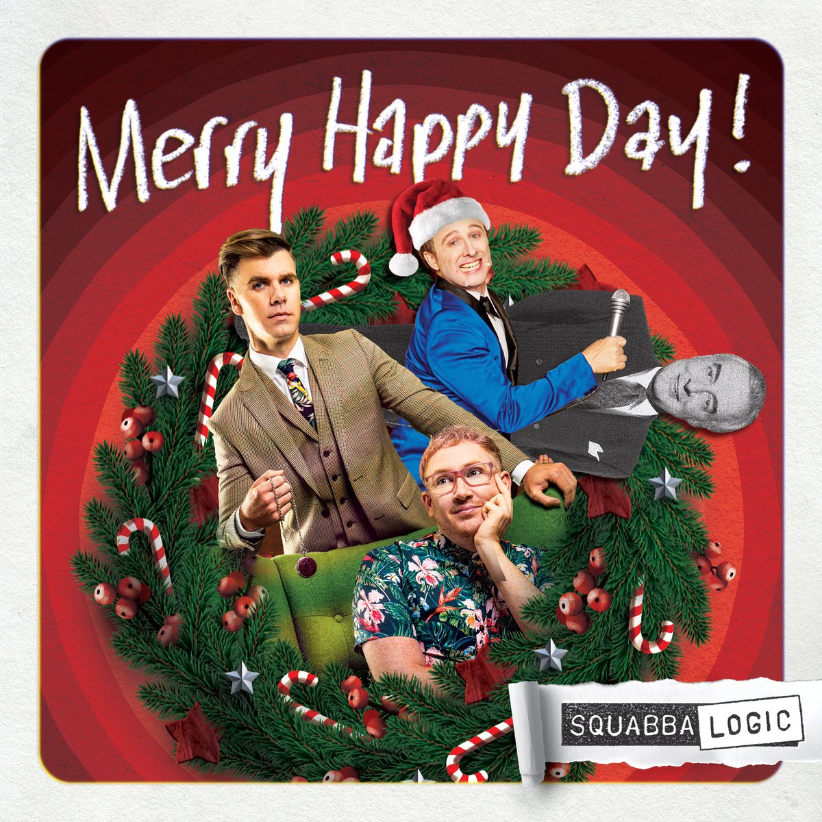 You there! What day is it? Why, it's MERRY HAPPY DAY SIR!
From all of us here at Squabb HQ, we hope you have a safe &amp; happy holiday AND TO ALL A GOOD NIGHT!