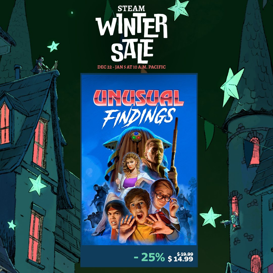 We all agree that Unusual Findings is a Christmas game right? Merry Christmas/Happy hollidays folks!