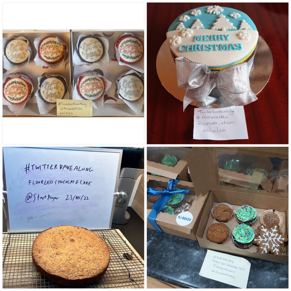 Rob_C_Allen's tweet image. More fabulous #FestiveBakes 🎅 from our #TwitterBakeAlong bakers. #HappyChristmas to one and all.
