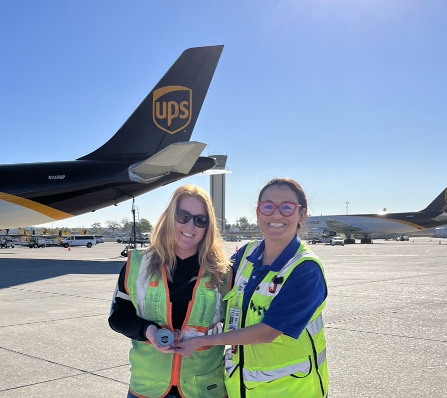 WZ Peak Recognition! Ashley Burnett who is one of the UPS @FlyOnt Gateway tractor operators: planning ahead the logistics of arrivals/On-Time departures and equipment to eliminate risk! <a href="/Roberta_UPS_Air/">Roberta Air at UPS</a> <a href="/UPSAirlines/">UPS Airlines</a> <a href="/Shelby2017goair/">Shelby Jackson-Fox</a> <a href="/LouRivieccio/">Lou Rivieccio</a> <a href="/CarolBTome/">Carol Tomé</a>