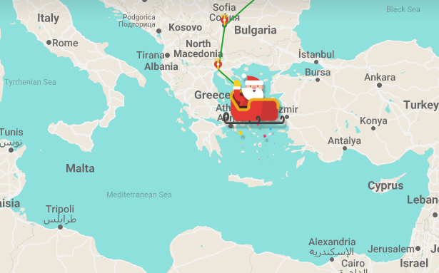 amdespotopoulou's tweet image. I love #GoogleSantaTracker! Καλά Χριστούγεννα!