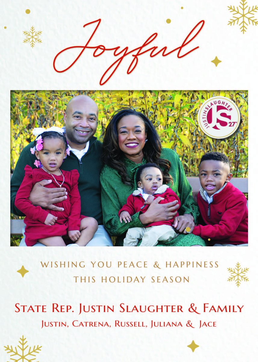Happy Holidays from the Slaughters!