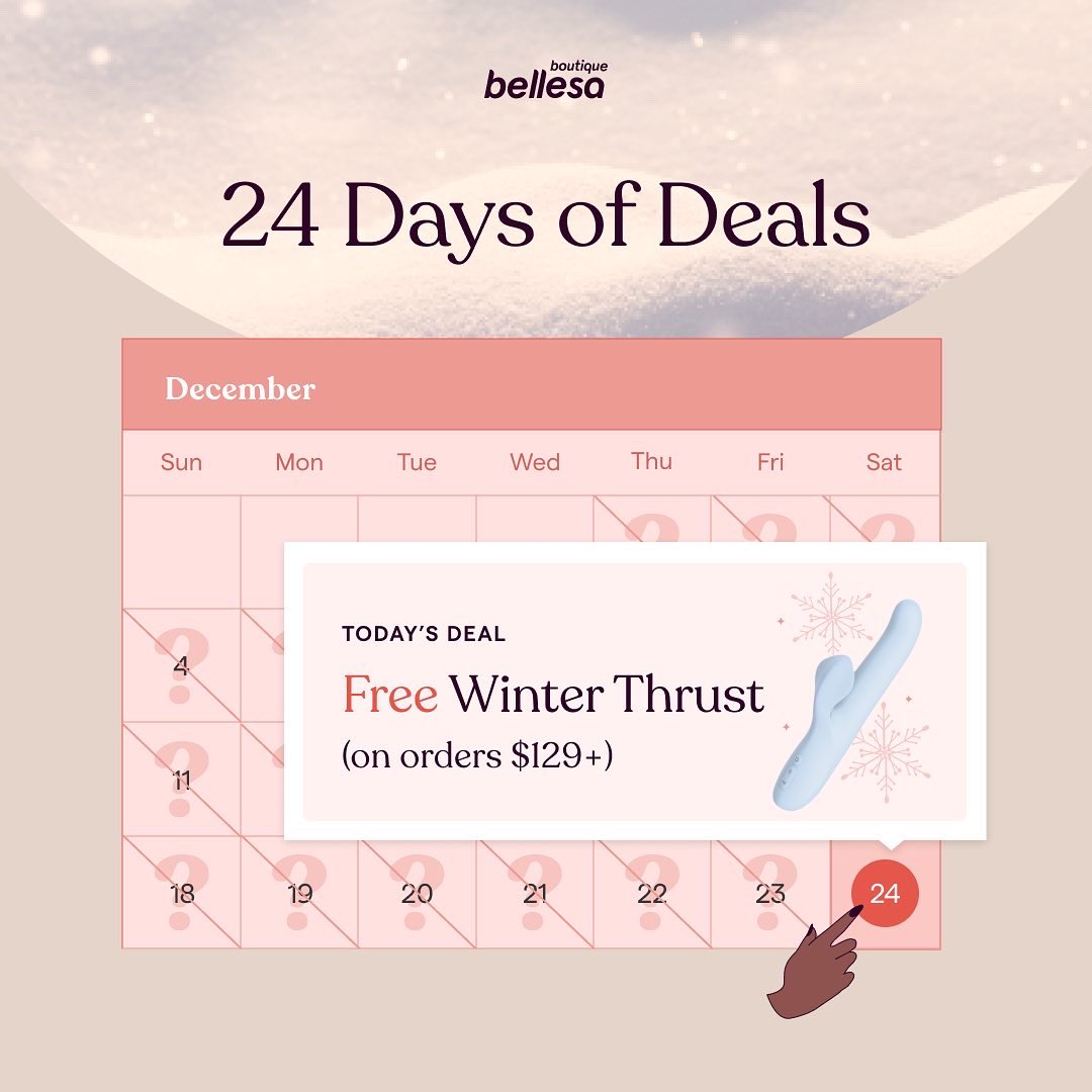 bellesaco's tweet photo. 🚨LAST CALL FOR WINTER THRUST🚨 on the last day of our #24DaysOfDeals, and with the current winter storm, we had to bring Winter Thrust back one final time ❄️
https://t.co/hJEVYBuoSC https://t.co/x5nTd2fW4a