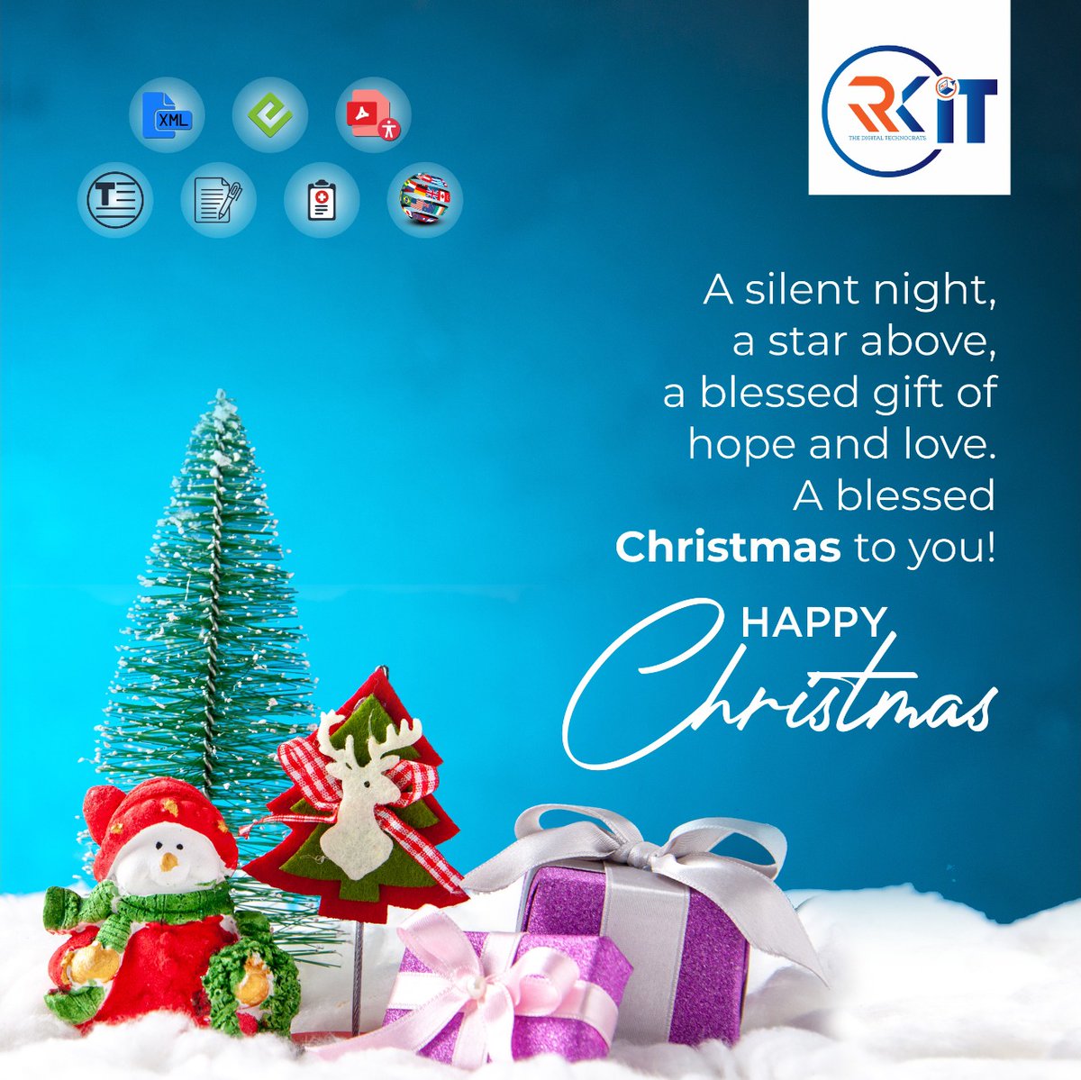 manoharpn's tweet photo. Merry Christmas and Happy Holidays from all of us at Team RK Information Technologies Pvt. (I) Ltd.! 🎄🎅✨
Wishing everyone Happy Holidays. Merry Christmas🎄🎁 and Happy New Year 🥂. 

 🎅🏻 🤶🏻  #holidayseason #christmas2022 #christmasiscoming #holiday2022 #MerryChristmas https://t.co/gnv1fzwtH5