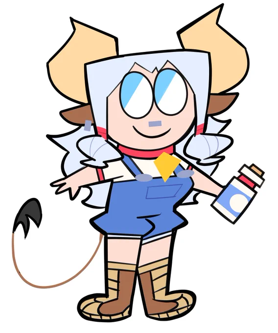 kauline wakes up as an early 2000s cartoon 