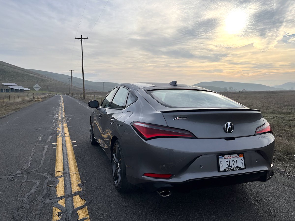 JoeSantos703's tweet photo. It's kinda cool driving the 2023 #Acura Integra on the same Bay Area streets that I used to drive my 1995 Integra over 20 years ago. https://t.co/Z7kYn5AHV3
