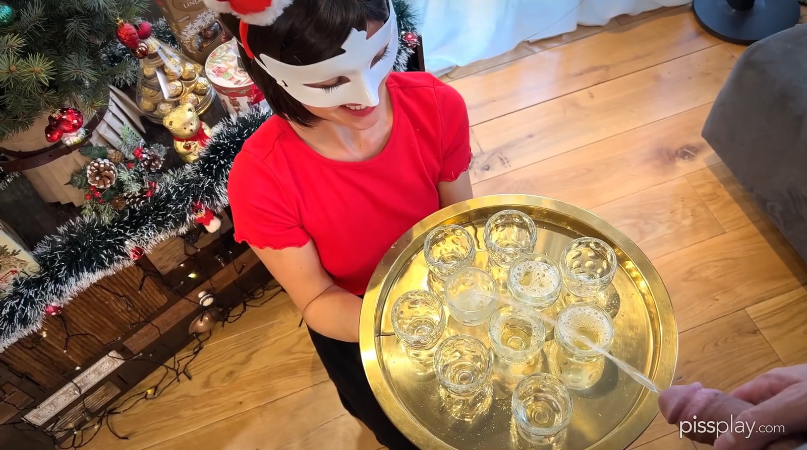 TW Pornstars Bruce And Twitter. A typical christmas tradition