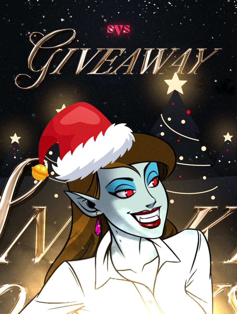 What better choice to accompany the Vampire Giveaway that began earlier today than with some Vampiresses up for grabs! ☃️

To Enter:
→ Simply follow <a href="/SVSNFT/">Sneaky Vampire Syndicate</a>, and RT This Tweet!

&amp; Holders, once again head to the "Holidays" Channel in our Discord for more chances to win! ❄️
