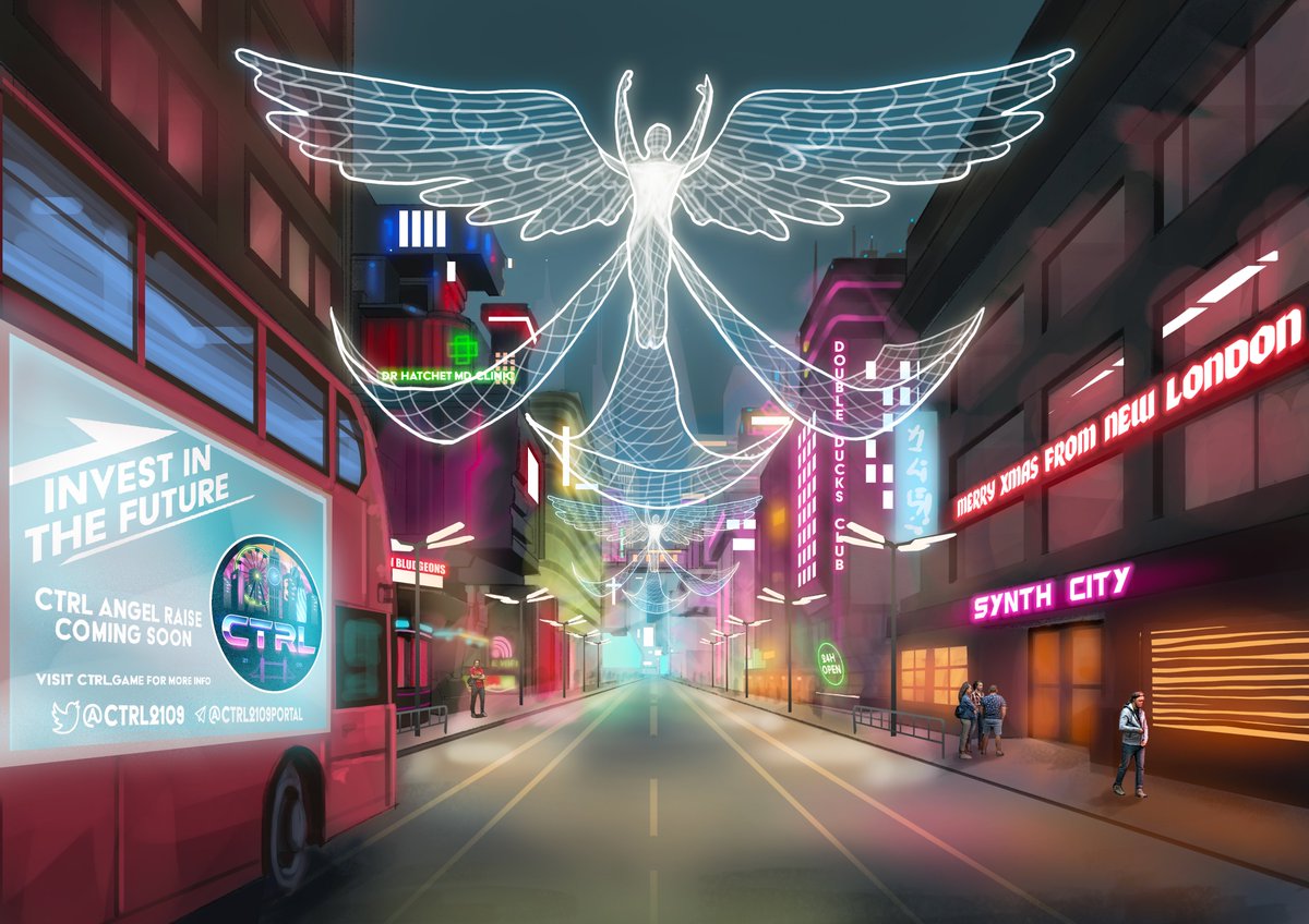 Merry Christmas from all of us here at #CTRL! This year, we invite you to become an #Angel Investor and help us build #NewLondon! 

Find out more - CTRL.game or join our Telegram t.me/CTRL2109Portal

#ETH #GameFi #Blockchain