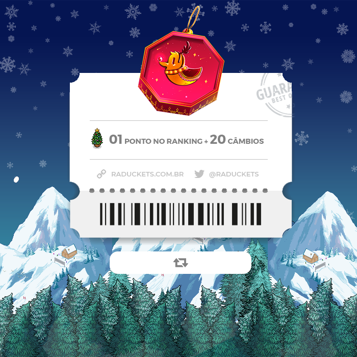 RaducketsFeed's tweet photo. 🗻 Ticket - Os Alpes Nevados 

Hoje o ticket valerá o prêmio descrito nele. Após 25 retweets, já anunciamos o vencedor do sorteio. Caso a meta não seja batida, o resultado sai após às 23:59 de hoje!

Obs:. Não esqueça de informar o seu nick abaixo.

#Habbo @HabboPTBR https://t.co/68Xf7Obvb6