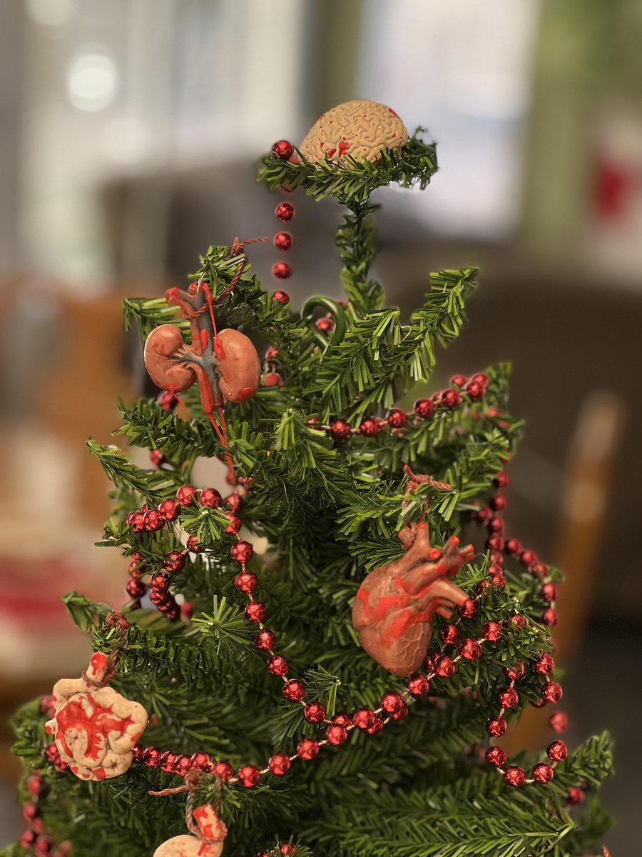 Clover_Gamer's tweet photo. My mini Christmas tree this year💚 I got this idea back in October and just had to make it!
@BryanFuller @trendhannibal 
#FANNIBALFAMILYFOREVER #HannigramChristmas #Hannibal https://t.co/eMdkzvKDIX