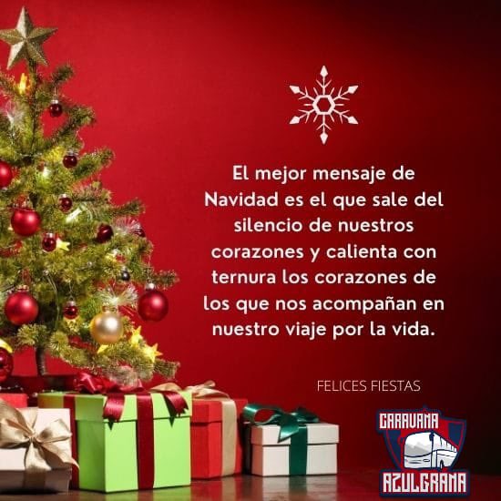 Siempre, Somos Familia 🎄 
FELICES FIESTAS 💙❤️