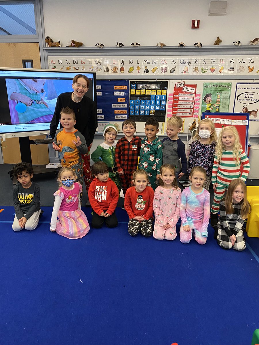 Happy Holidays everybody! This Thursday we had pajama day AND a field trip! It was a day to remember for my pre-K kiddos. We did the story walk of The Water Princess at the Hopedale Community House! <a href="/kpoissonbbc/">Kristen Poisson</a>