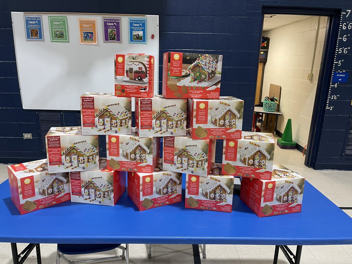 RCanene's tweet photo. So we held our very first @Edgewood68 staff gingerbread house competition. All the students got to come and vote on the winning house! 🧵 https://t.co/9xy8zbOHKE