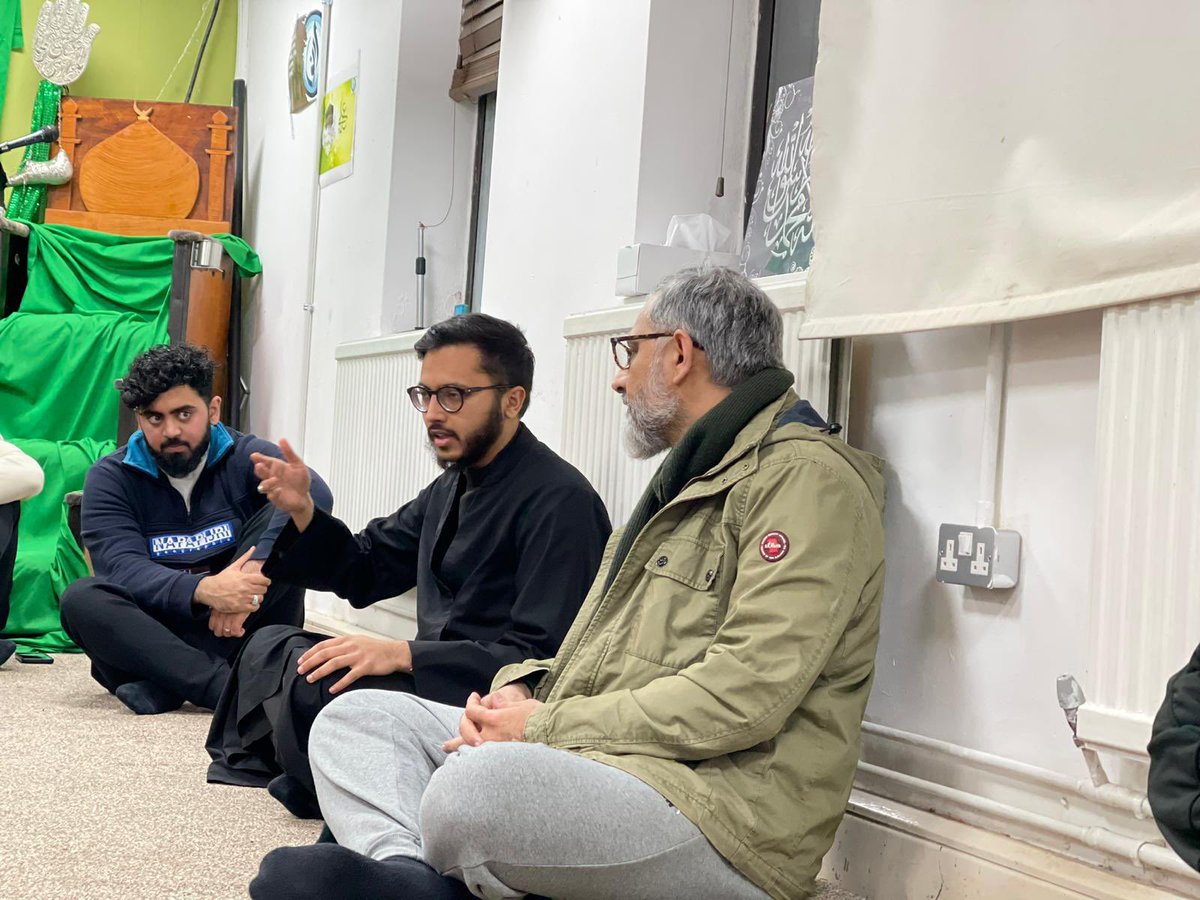 knownasabbas's tweet photo. Thank you to Sayed Nusrat Bukhari for joining the South London Youth Club with the kind of fatherly advice, humour, wit and wisdom to inspire our youth. Can’t help but love this alim - btw even better in person than tiktok https://t.co/rf2vi8p53o