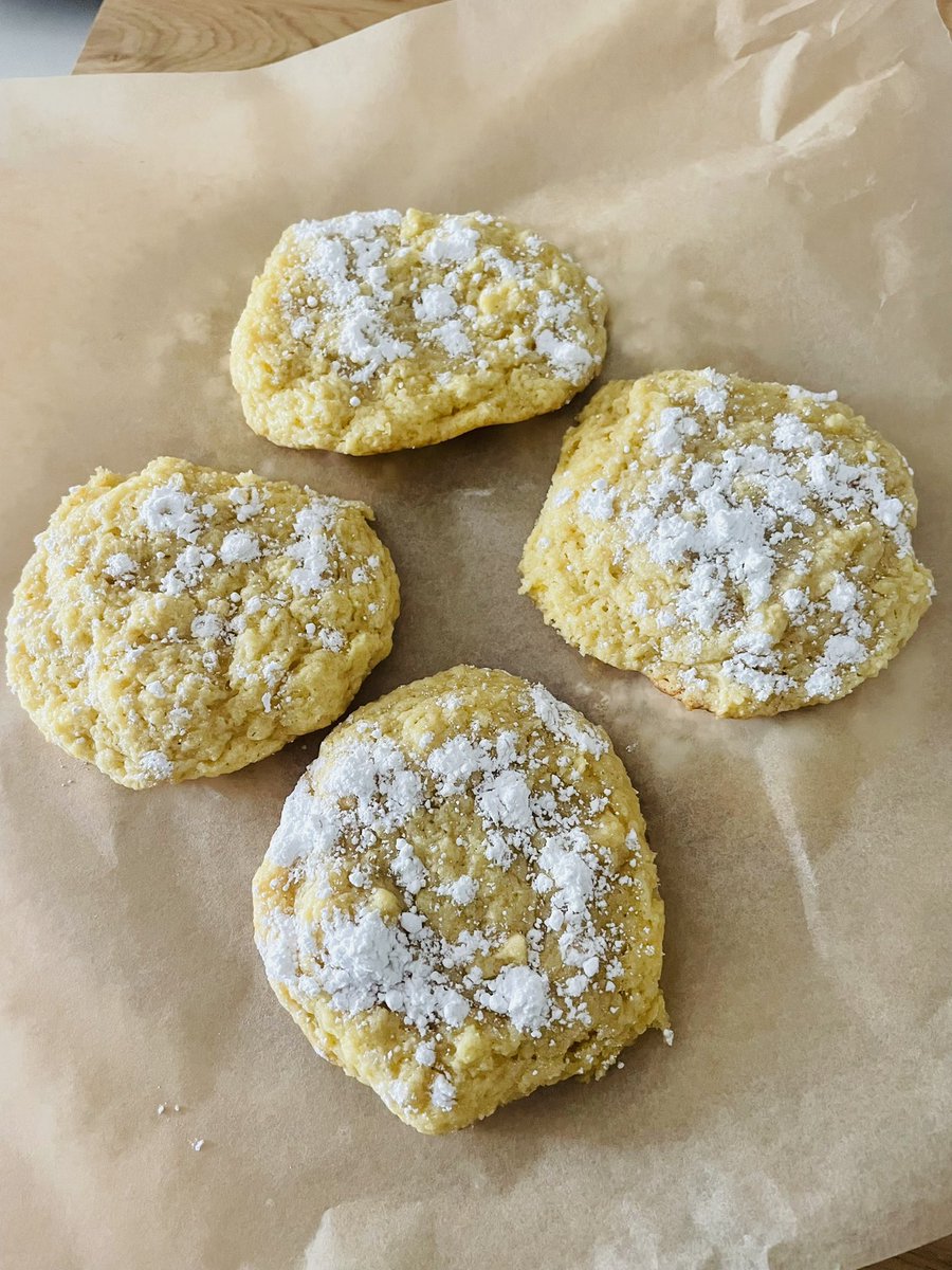 Gooey butter cake cookies🤤

The easiest and most delicious cookies

Recipe below👇🏼 https://t.co/FD8y...