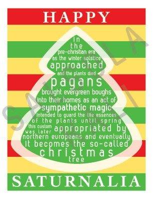 AndyBuzz72's tweet photo. Christmyth..

Saturnalia - Roman Traditions

Giving gifts
Feasting
Celebrations
Hanging trinkets on trees
Singing songs house to house

Yule - Germanic/Nordic Traditions

Yule log
Mistletoe &amp; holly
Garlands

Christmas is not a truly christian tradition !
#plagiarism https://t.co/sr2jBr2vUG