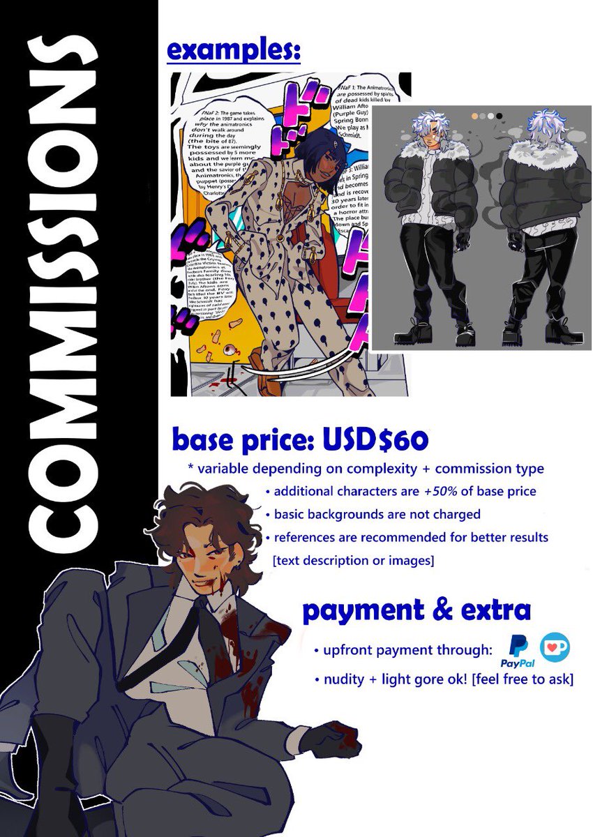 @ commissions open tweet media