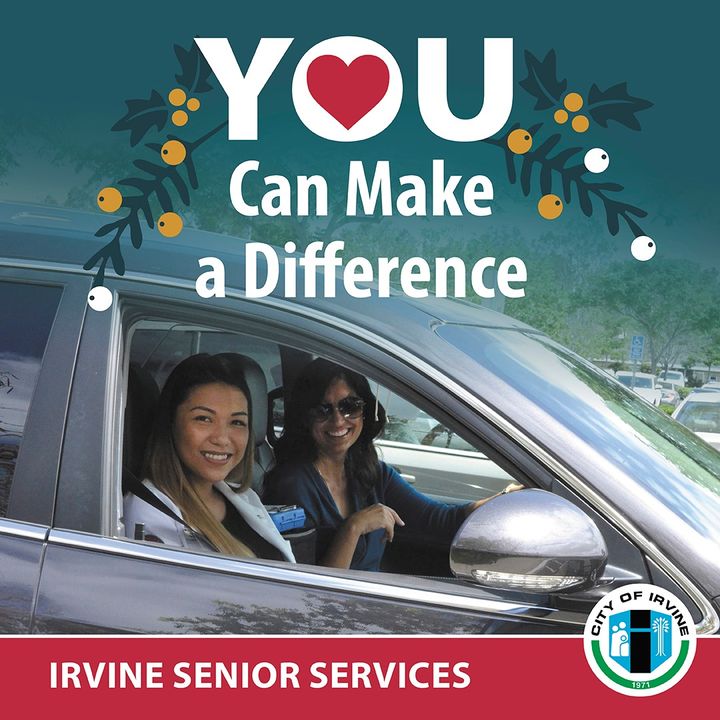 City_of_Irvine's tweet photo. Want to make a difference in the New Year? Volunteer Meals on Wheels drivers, ages 21+, are needed to help deliver nutritious meals to homebound seniors in our community. 

Learn more at https://t.co/9iKTKnKaml or by emailing volunteer@cityofirvine.org.

#WeAreIrvine https://t.co/ZfnkIN8yMo