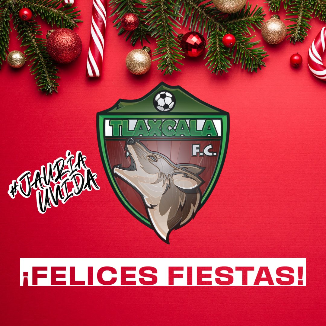 ¡En Coyotes Tlaxcala FC ya pedimos nuestro regalo a Santa, queremos que sea un gran torneo! ¡Deseamos que tengan Felices Fiestas en compañía de sus seres queridos, disfruten muchísimo la cena! #CoyotEsTlaxcala