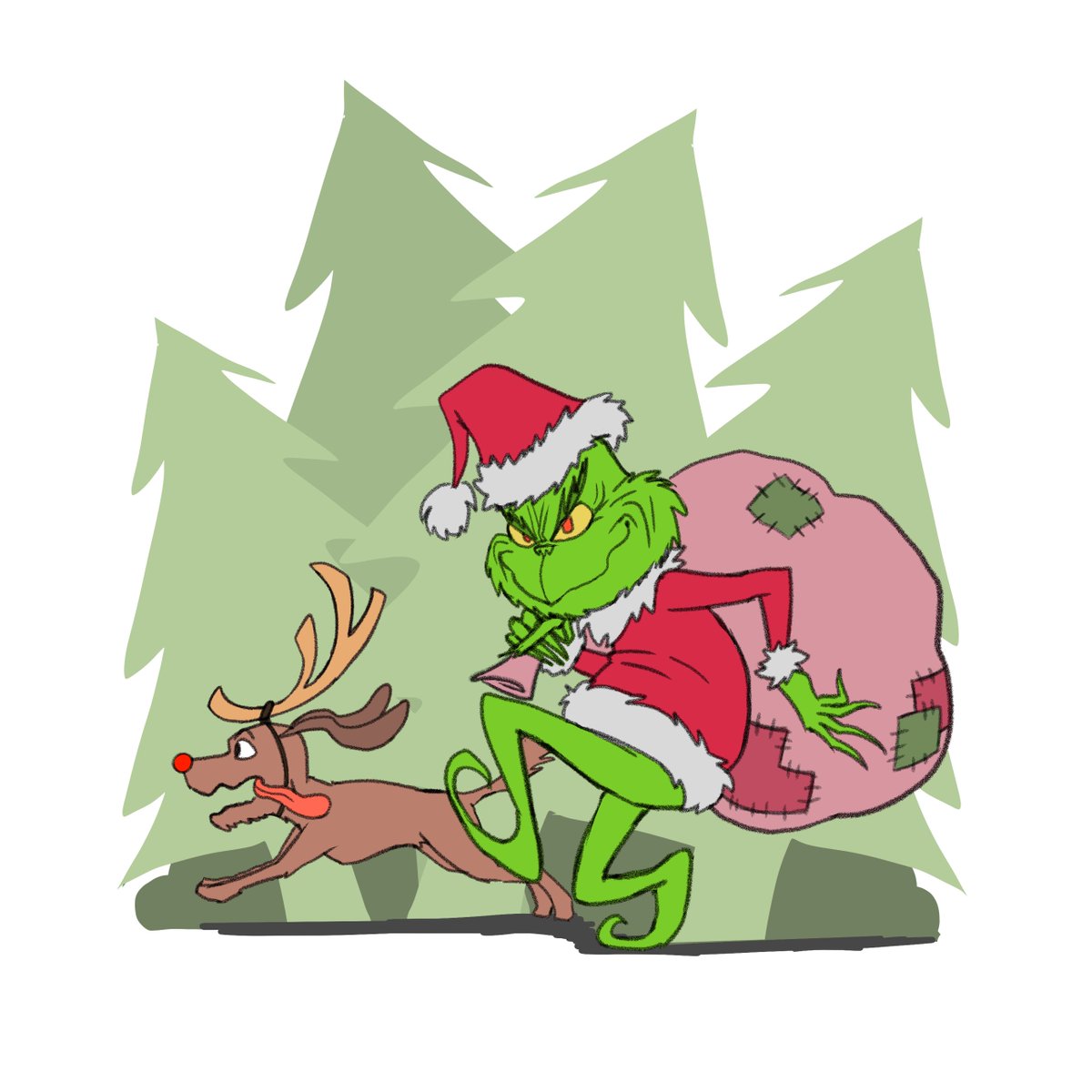 toma um grinch aí e feliz natal 🎄🎄