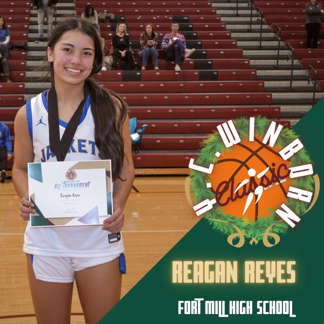 winbornclassic's tweet photo. 🤩2022 #YCWinbornClassic All-Tournament🤩

Reagan Reyes, @LadyJacketsGBB https://t.co/YD9BIDE81b