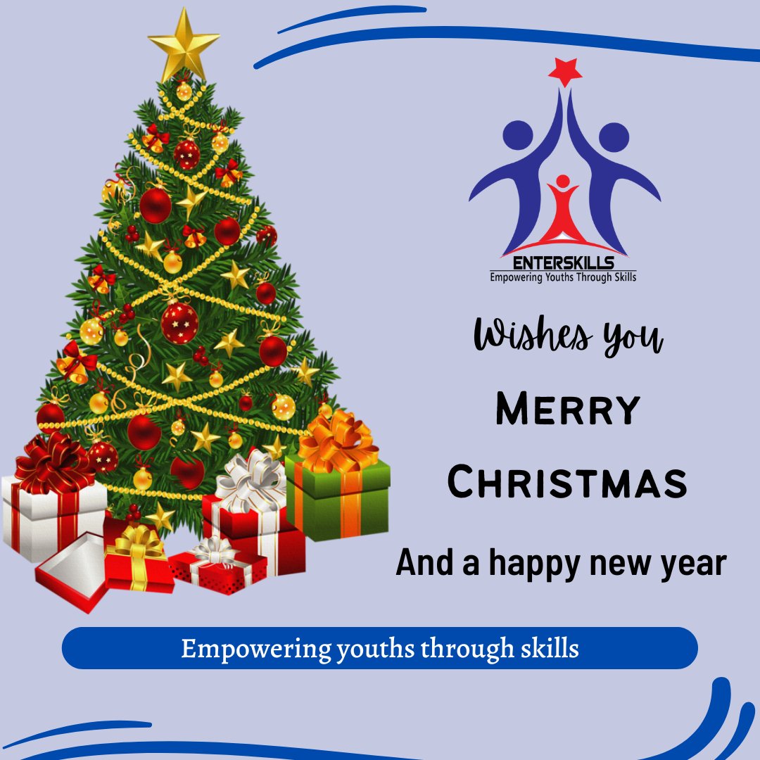 EnterSkills's tweet photo. Merry Christmas and a happy new year to you and your families. We thank you for your support. https://t.co/0jR7hrRsRP