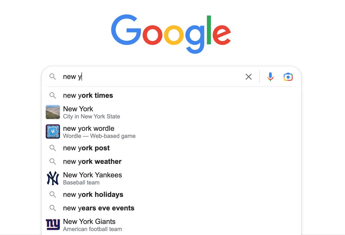 socialflyweb2's tweet photo. Here's what you need to know about Google Autocomplete, how it generates predictions, and why it has moved away from making suggestions. https://t.co/fzBn5p1UTH  #googlereview #predictions #googleautomation #digitalmarketing #marketingstrategy #socialmediamarketing #socialflyweb https://t.co/uw1apaIMQ6