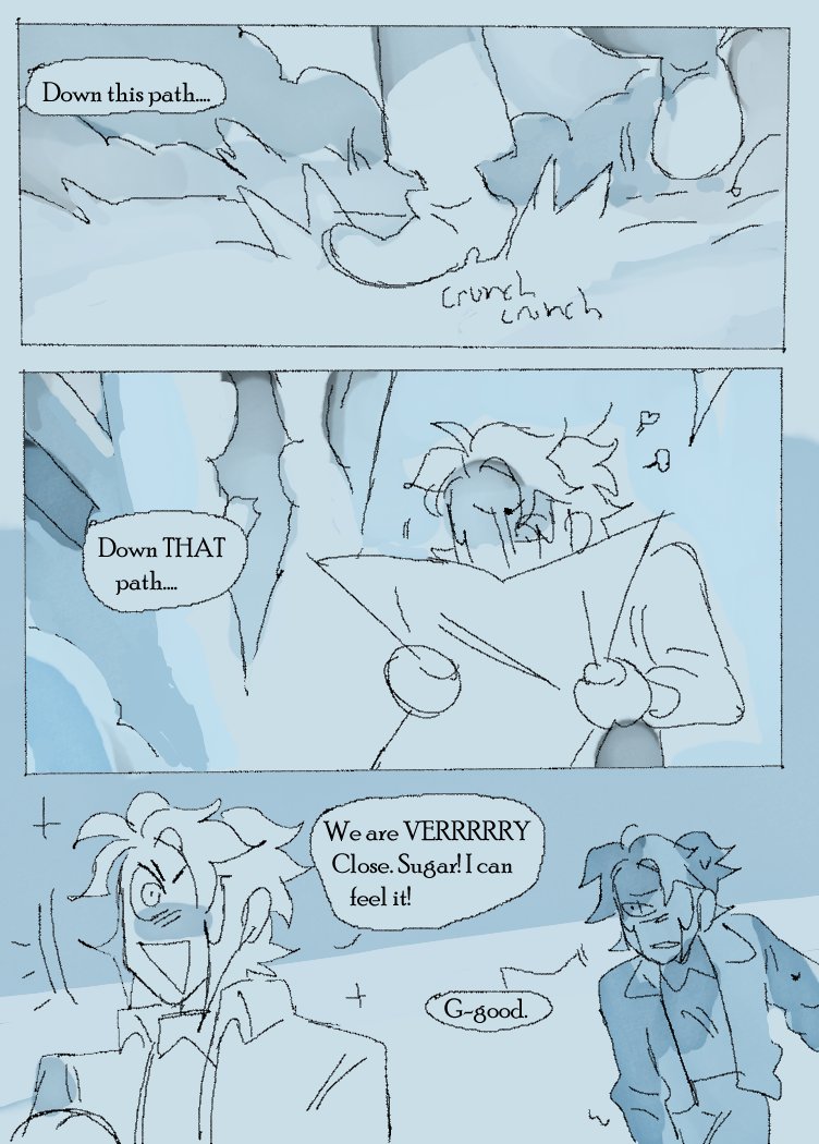 Sugar and Emmet get eebied <3 [1/4] 