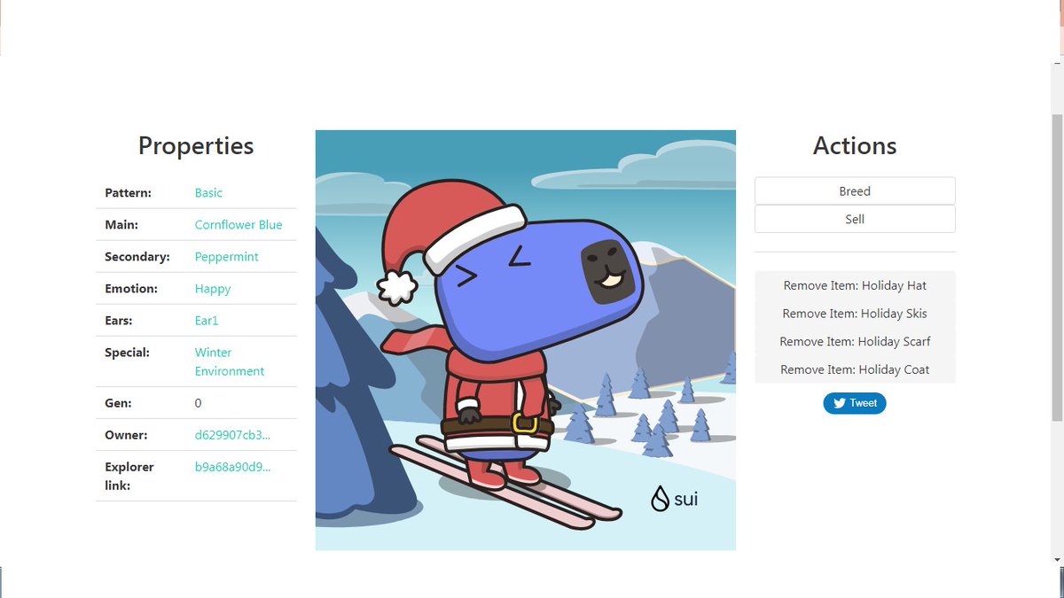 🎁 I just unboxed my Sui Holiday Capy! ❄️
Create your own Capy here:  capy.art #CapyHolidays