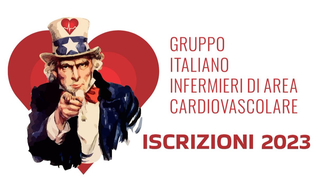 CAMPAGNA ASSOCIATIVA 2023

ENTRA FAR PARTE DEL GRUPPO ITALIANO INFERMIERI DI AREA CARDIOVASCOLARE

Vi invitiamo a visitare il  sito per conoscerci ed entrare a fare parte del GITIC
#nurselife #nurse #gruppoitalianoinfermieridiareacardiovascolare 
gitic.it