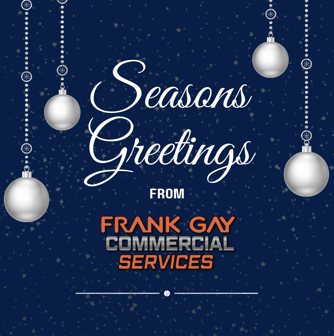 fgcommercial's tweet photo. Frank Gay Commercial is wishing you a safe and joyous holiday season 🥂 https://t.co/iFHvzc7Jh6