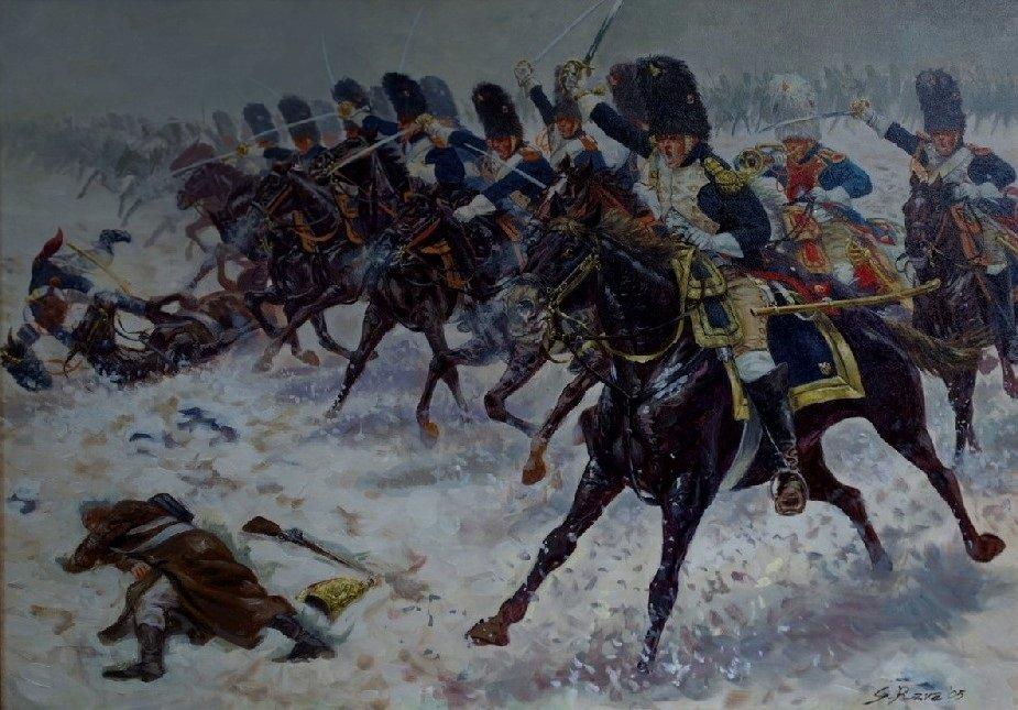 NWRP_eu's tweet photo. Battle of Eylau will be the first part of our 3-battle historical event chain. It was fought in a snowstorm, and involved one of the largest cavalry charges in history. https://t.co/x8PRLwdA2L #Mountandblade #NapoleonicWars https://t.co/F6AxpaKJtj